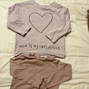 💜 Zara Long Sleeve Bundle  “mom is my influencer”